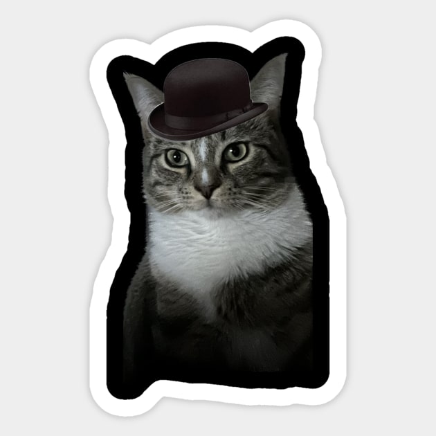 Mob Boss Cat Howard Sticker by CriticCat